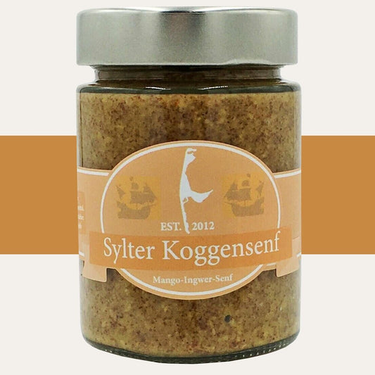 Sylter Koggensenf - Mango-Ingwersenf