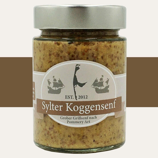 Sylter Koggensenf - Grober Grillsenf Pommery Art