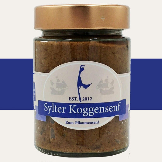 Sylter Koggensenf - Rum-Pflaumensenf