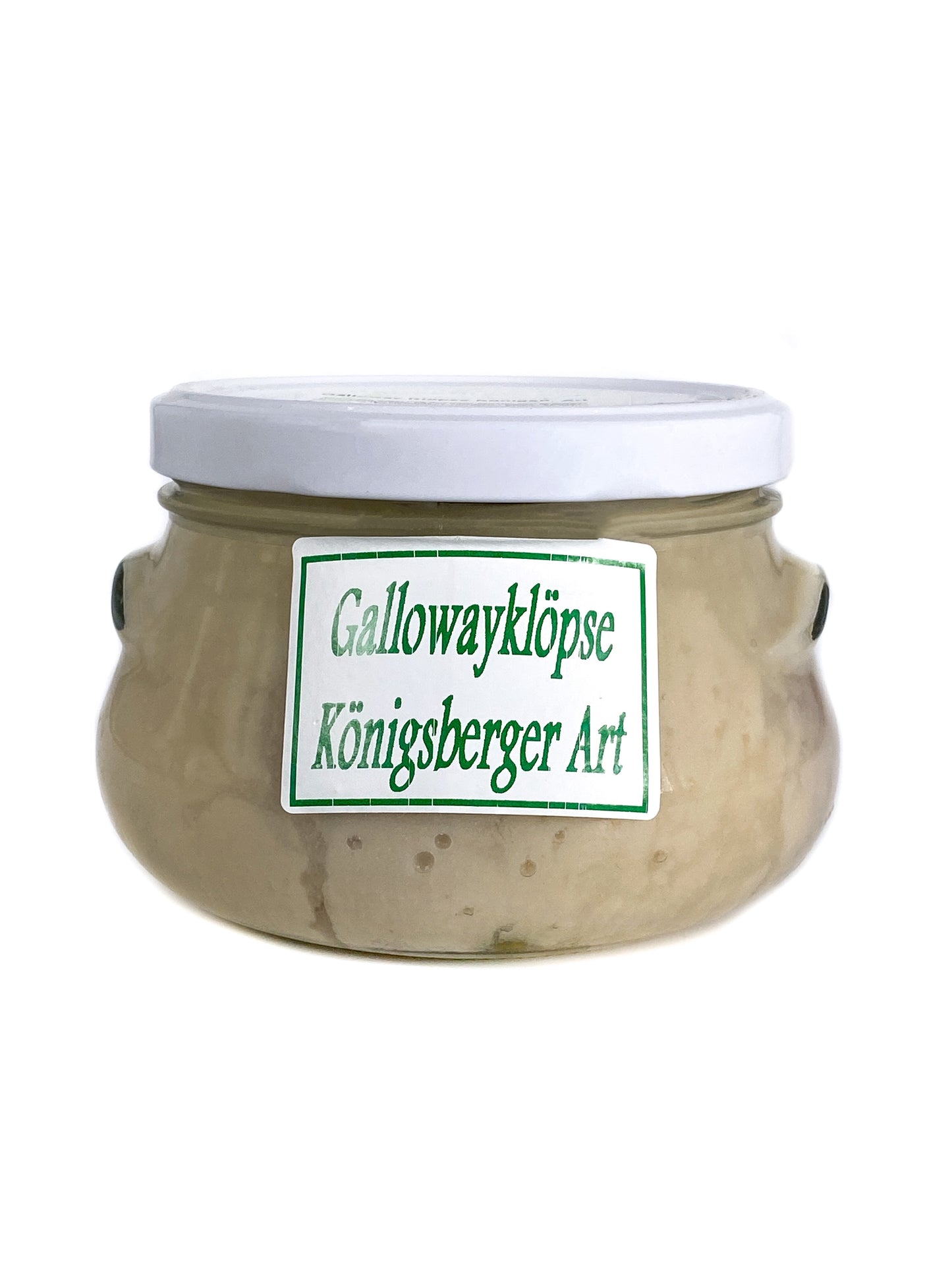 Gallowayklöpse Königsberger Art